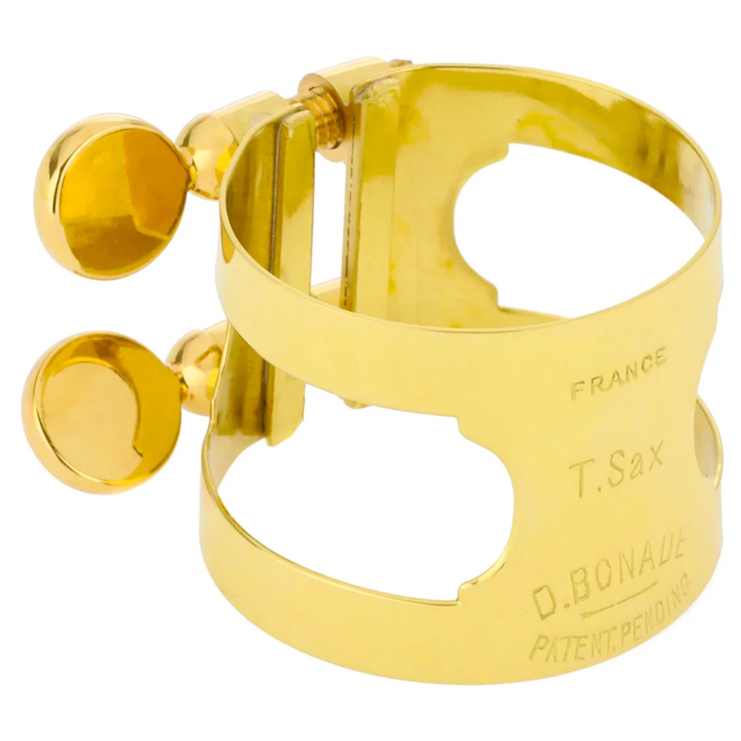 Bonade Tenor Sax Ligature 24K Gold Plated